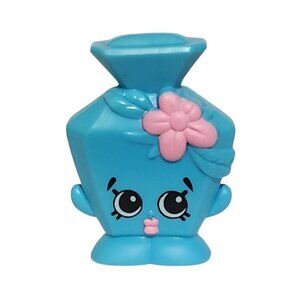 Shopkins Penelope Blue Perfume w/ Pink Flower McDonald's Happy Meal 2015 Toy